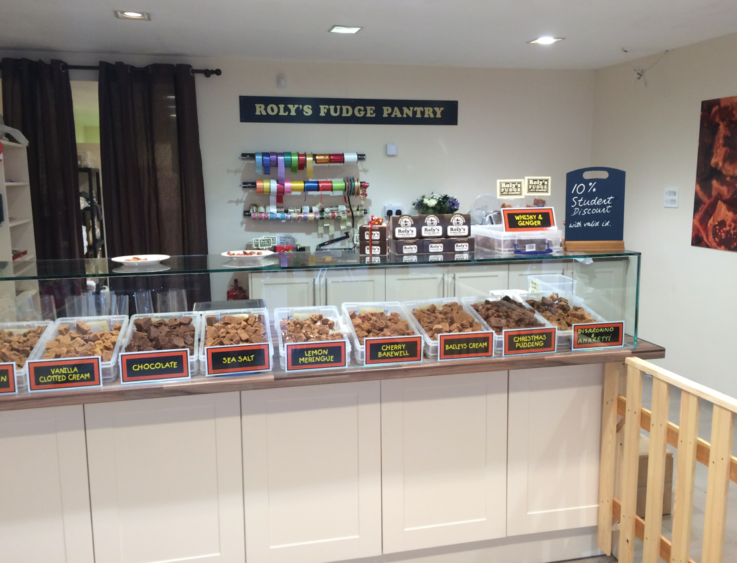 Roly's Falmouth - inside