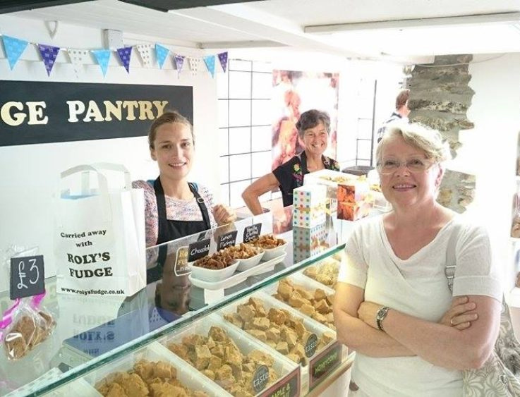 The Fowey shop from inside