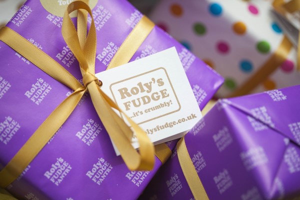 Box of Roly's Fudge