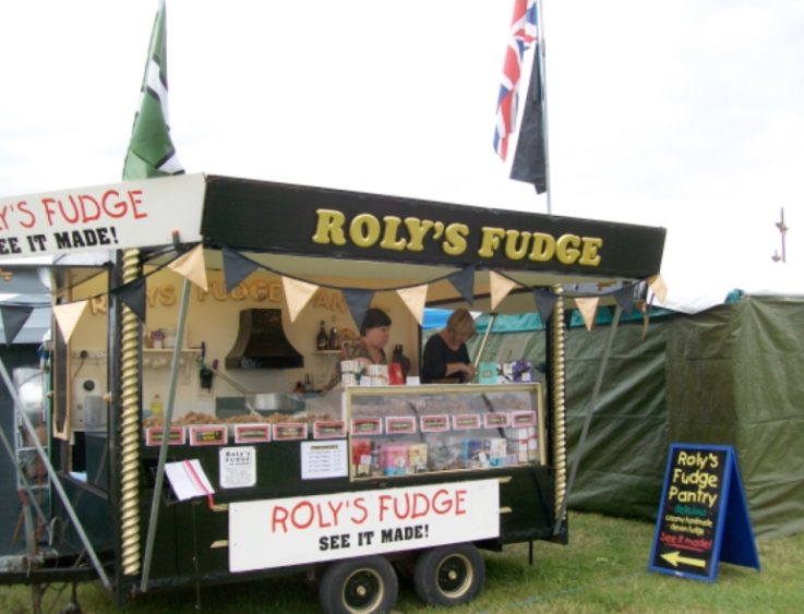 Probably the best fudge at the Great Dorset Steam Fair!
