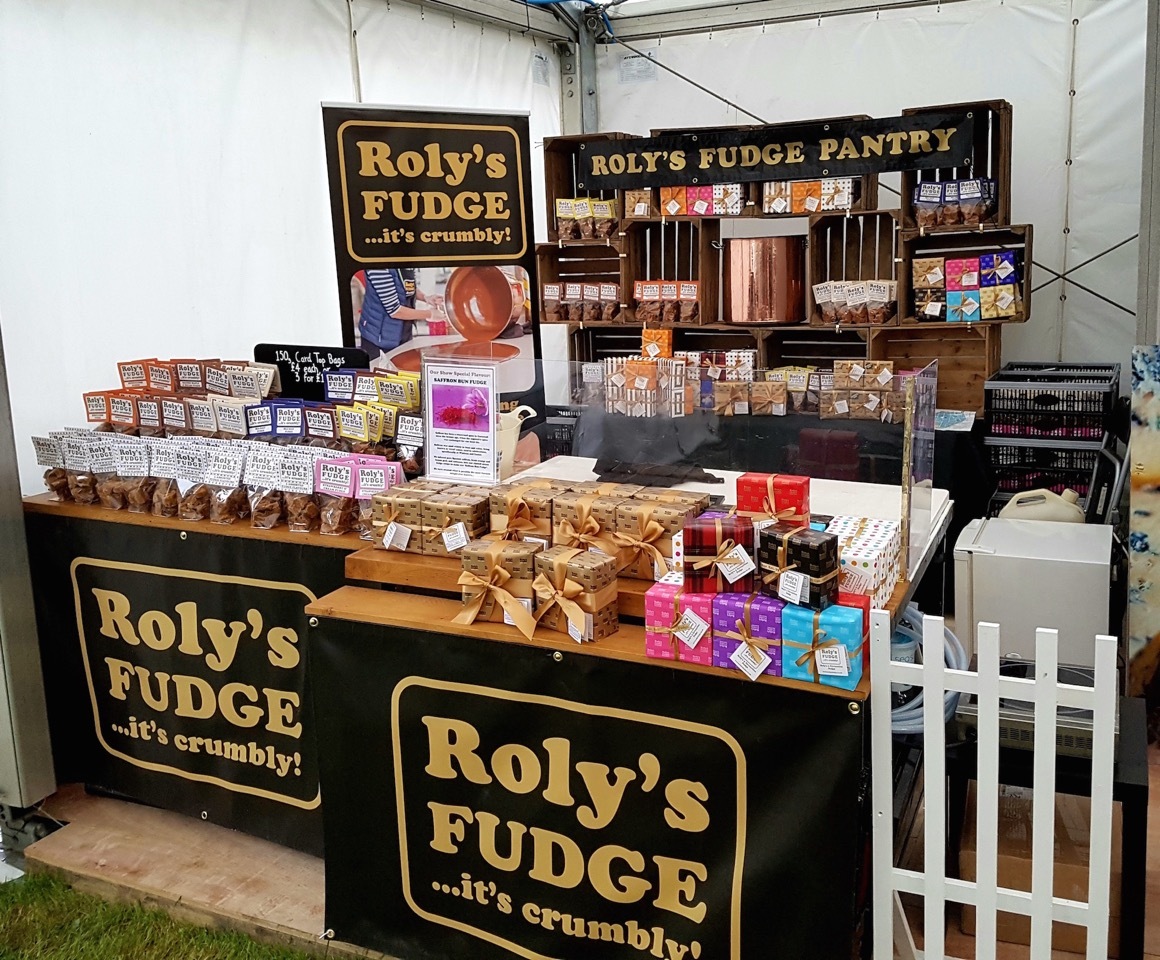 Roly's Fudge will be exhibiting at the Great Dorset Steam Fair