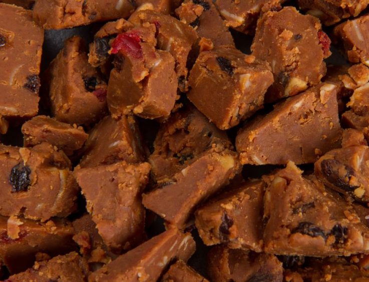 Christmas Pudding Fudge