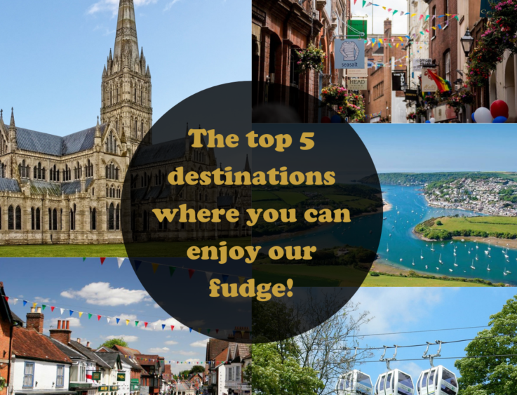 The top 5 places where you can enjoy our fudge!